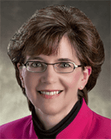 Vice Chairperson Nancy Susick who is also senior vice president of beaumont health systems and president of beaumont hospital in royal oak